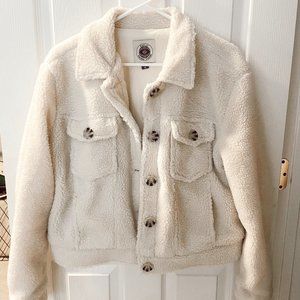 White Teddy Coat